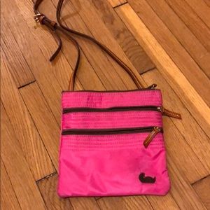 Dooney and Bourke crossbody bag in pink
